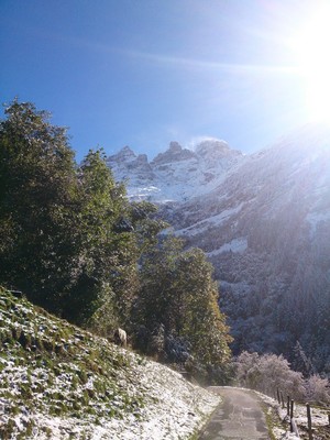 Dents du Midi - 12.10.13 : Couloir de la Dent Jaune et Couloir des Doigts Dents du Midi - 12.10.13 : Couloir de la Dent Jaune et Couloir des Doigts