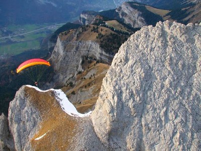 Aiguille de Varan, un soir d'Automne Aiguille de Varan, un soir d'Automne