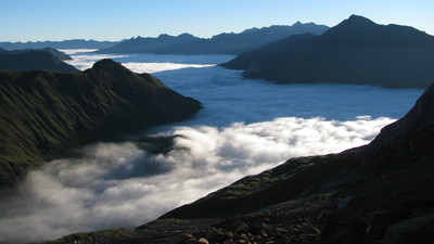 montée vers la brèche de Roland montée vers la brèche de Roland