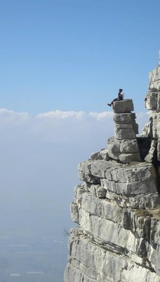 Sur le Rocher du Bonhomme Sur le Rocher du Bonhomme
