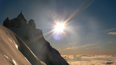 Soleil vers l'aiguille Soleil vers l'aiguille