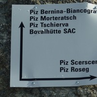 Bifurcation 100m au dessus du refuge