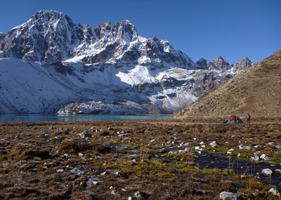 gokyo campsite gokyo campsite