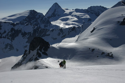 Vers le refuge Bertol... Vers le refuge Bertol...