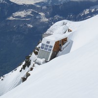 L'ancien refuge du Goûter