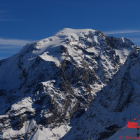 L'imponente mole dell'Ortles 3905m