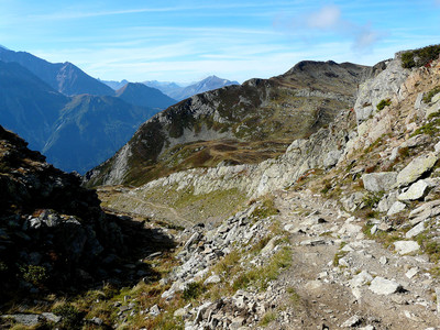 Arrivée au refuge de Bellachat Arrivée au refuge de Bellachat