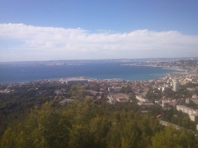 Vu du haut des voies
