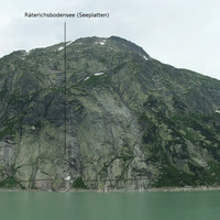 Grimsel - Vue générale du Raterichsbodensee