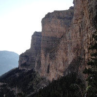 Pilier du Cotatuero et Paroi de la Cascade