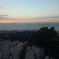 Vue depuis l'extremitée droite du secteur