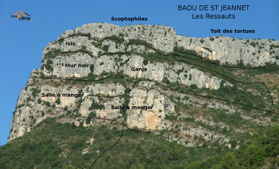 Les Ressauts du Baou de St Jeannet Les Ressauts du Baou de St Jeannet