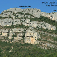 Les Ressauts du Baou de St Jeannet