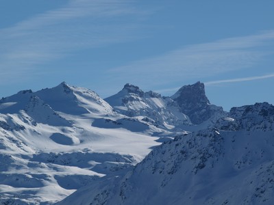 Rosablanche (3336 m), La Sâle (3646 m), Pleureur (3704 m) Rosablanche (3336 m), La Sâle (3646 m), Pleureur (3704 m)
