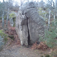 Envers d'Apremont, La fissure des alpinistes