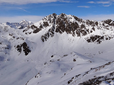Pointe Verdona versant combe Dèche