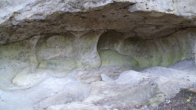 La grotte du haut La grotte du haut