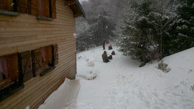 Premier bonhomme de neige