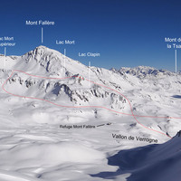 Mont Fallère : La boucle des lacs en hiver