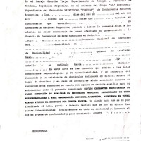 Form to file in, take printed to facilitate the entry
