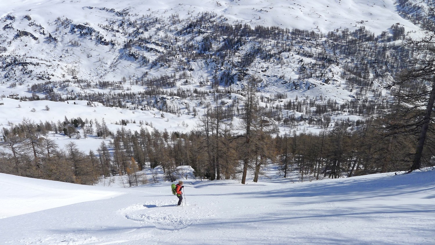 descente sur la Clarée