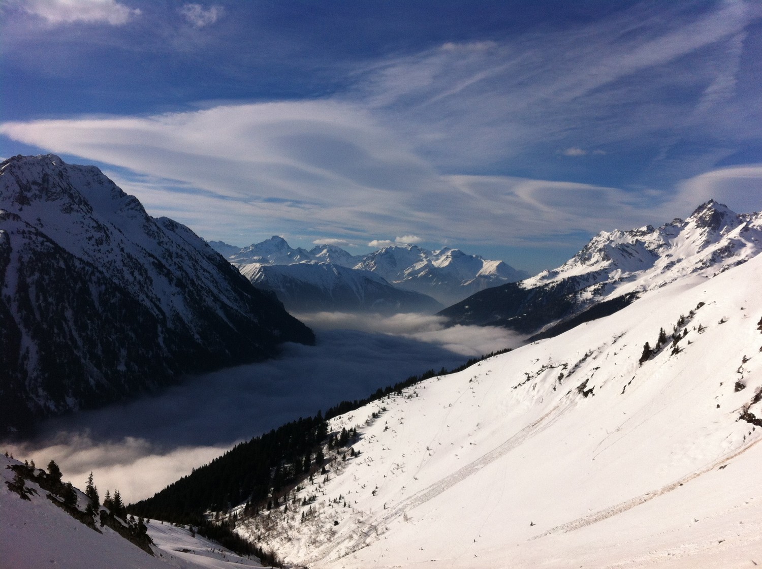 Descente sur Rivier d'Allemond