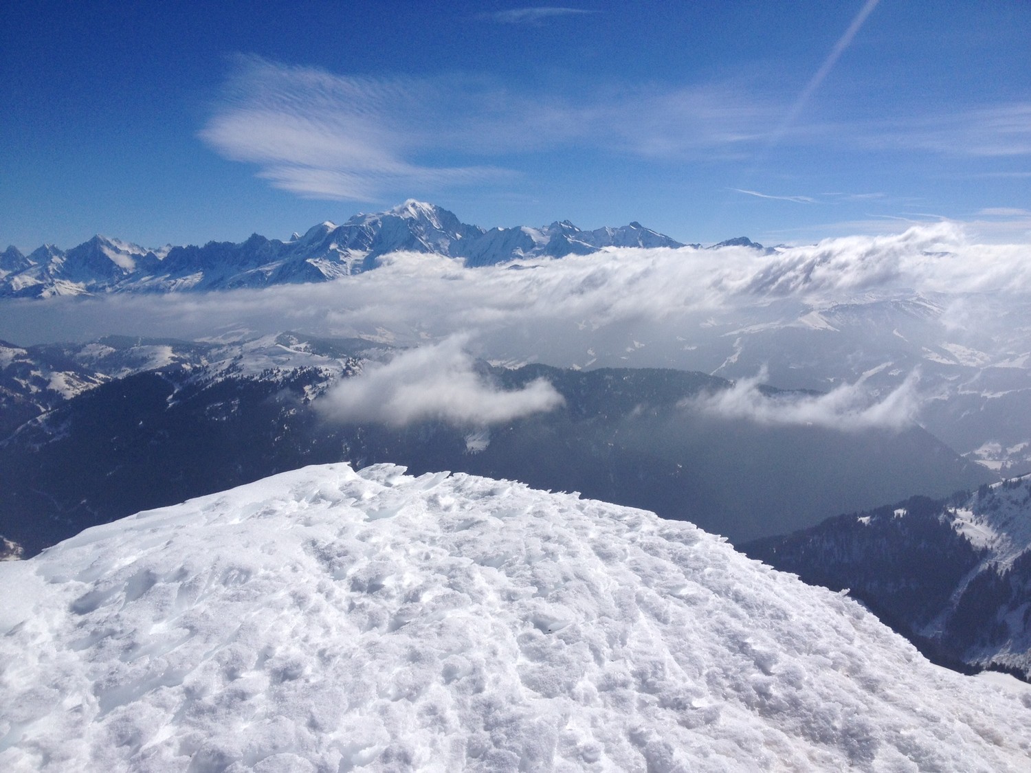 L'arete sommitale