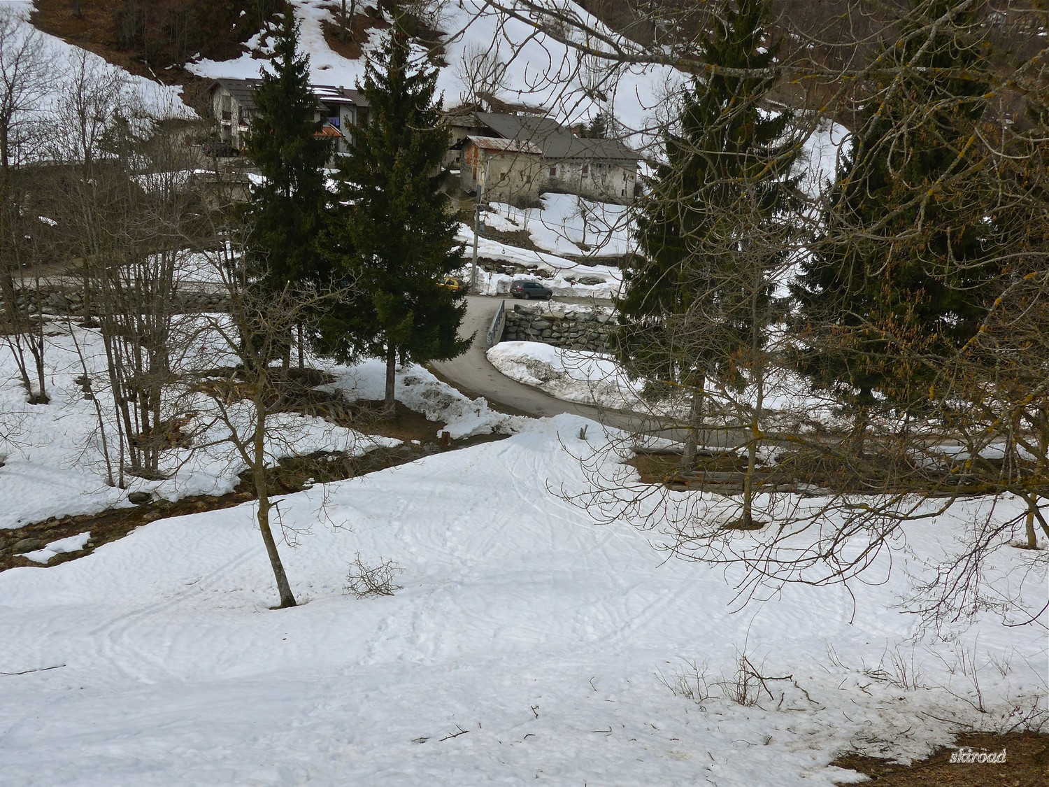 Derniers virages en ski nautique.