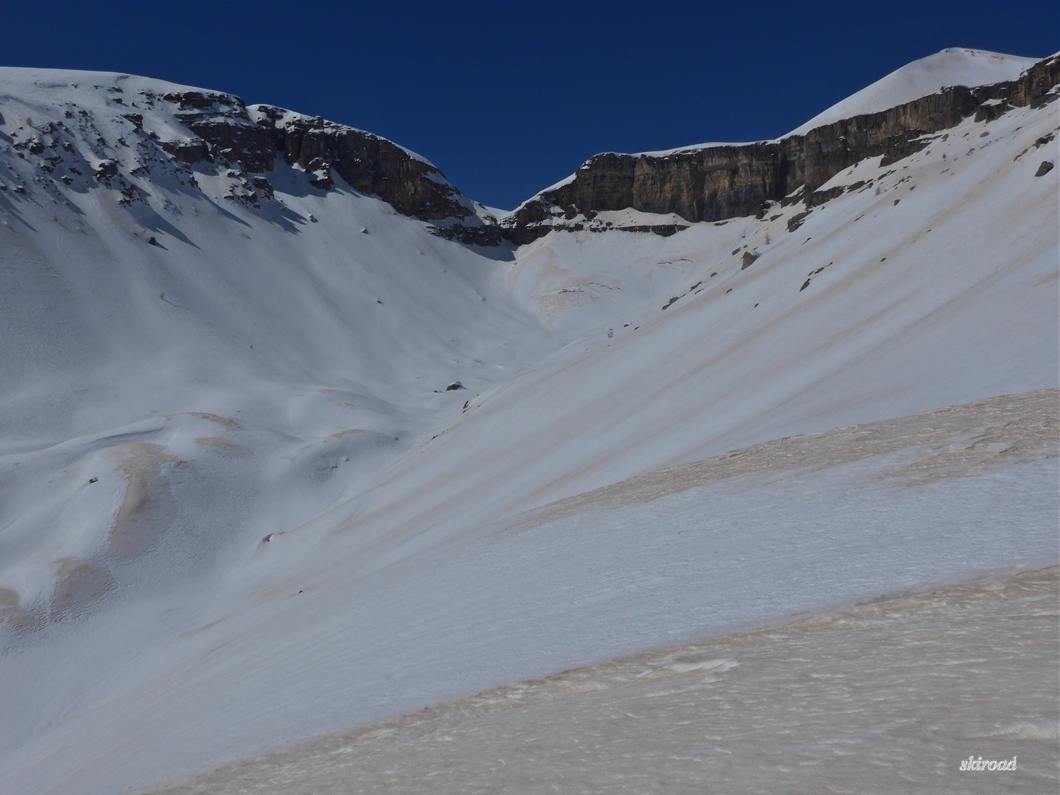 Vue sur la Barre et le Petit Mounier.