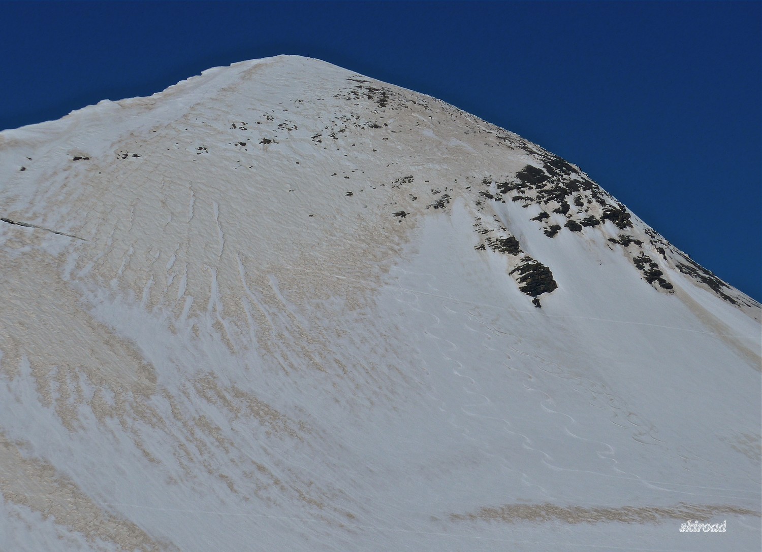 Ma descente du Mounier, ceux qui me connaissent reconnaîtrons mon style.