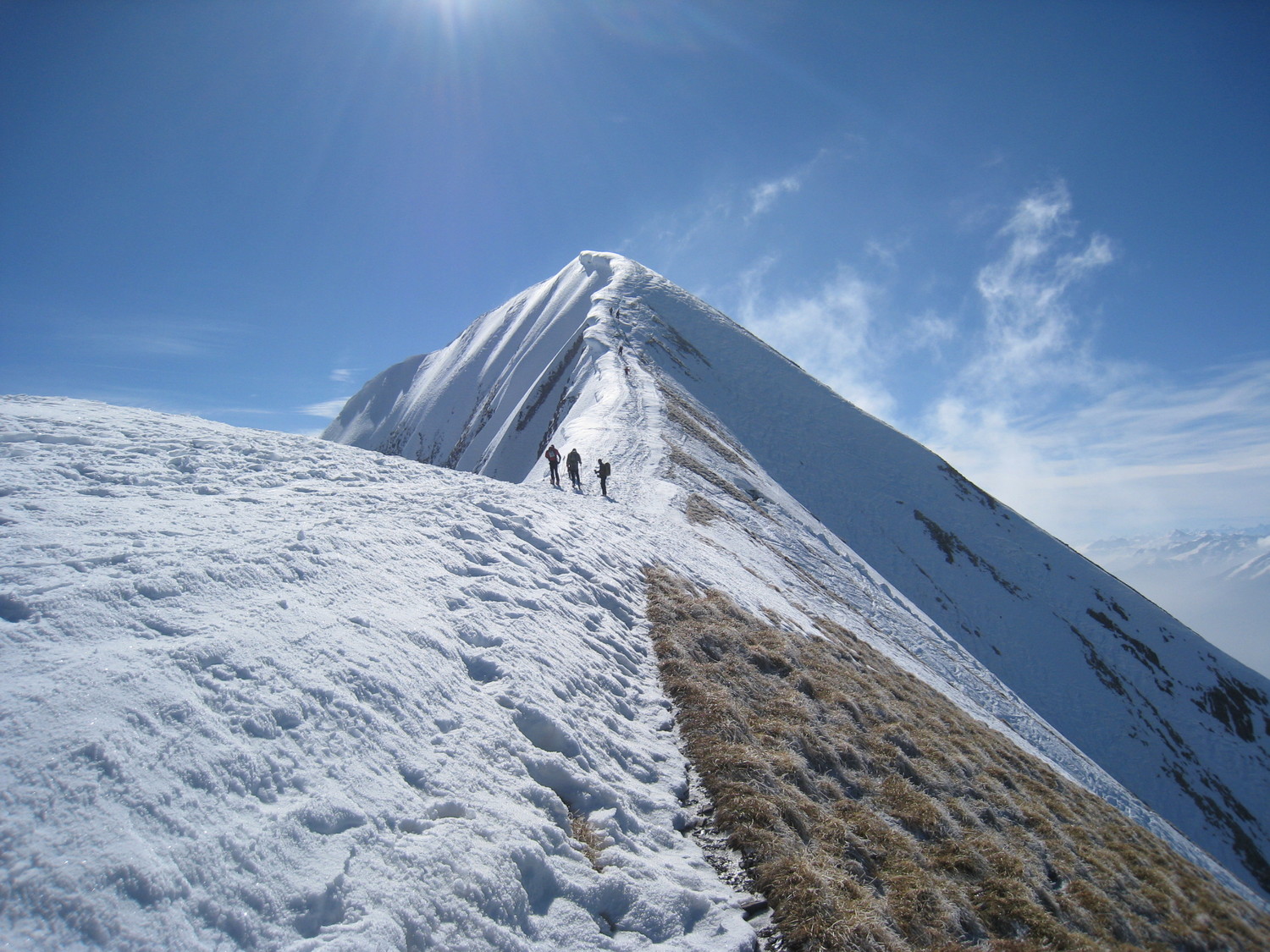 Mt Charvin - crête sommitale