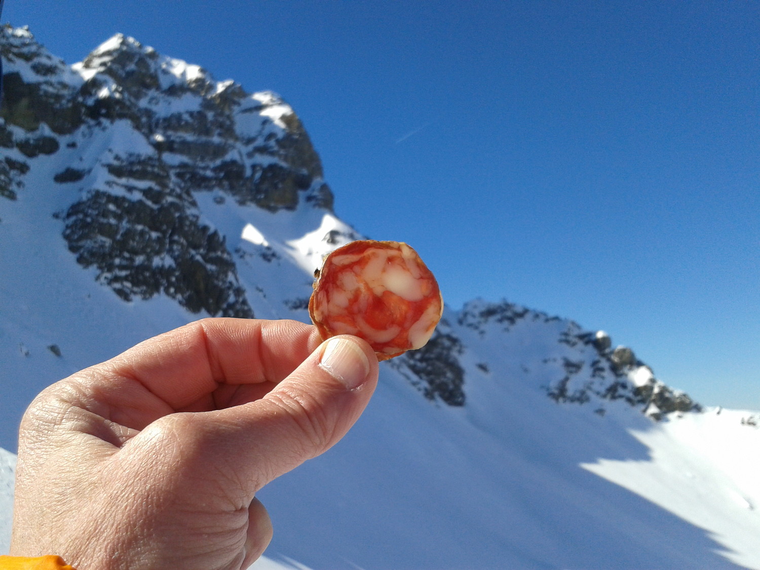 Tiens voilà du saucisson fait maison