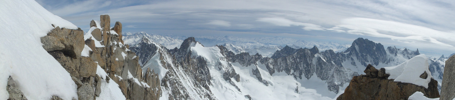 Vue magique du sommet !!