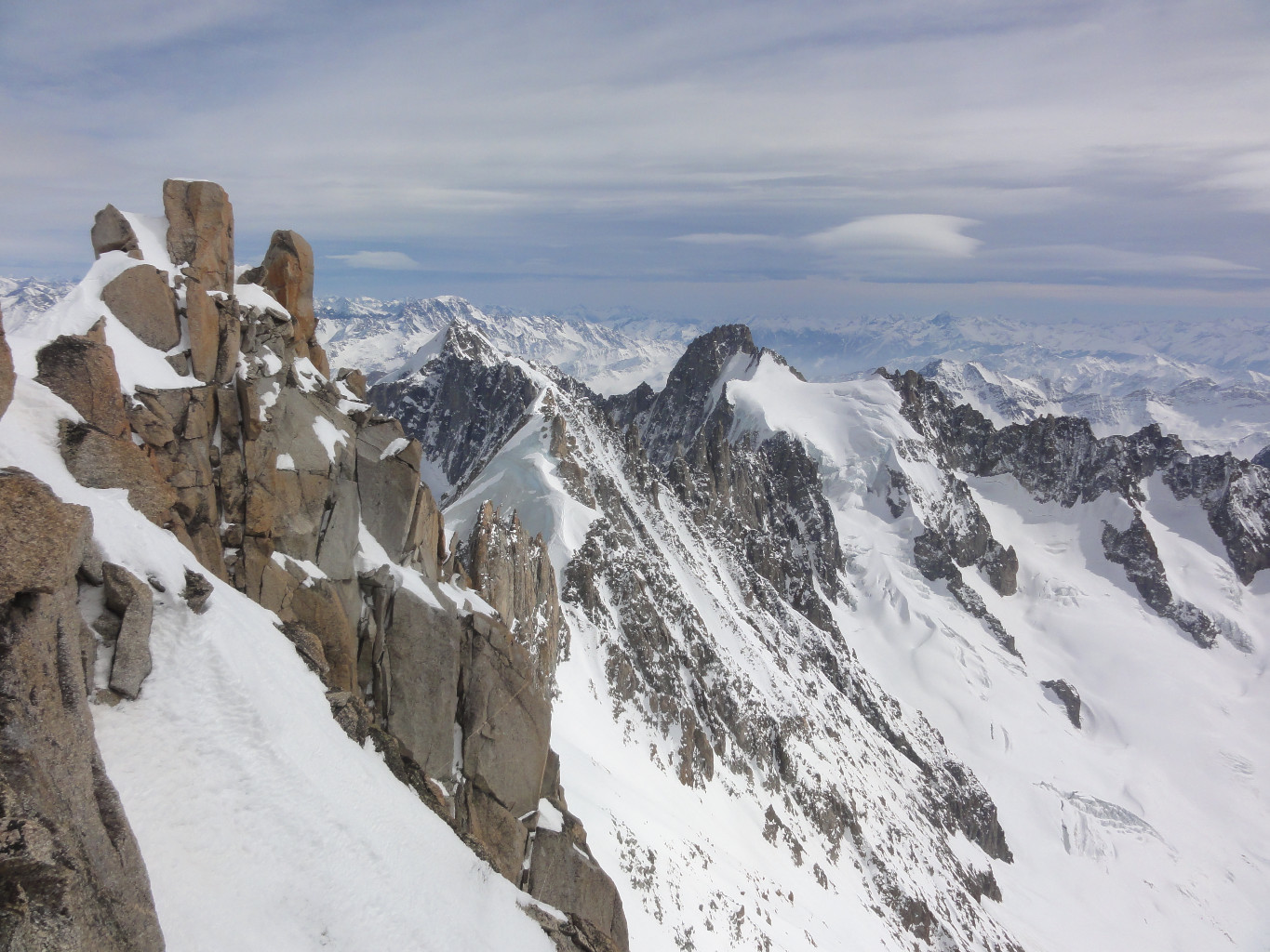 Vue magique du sommet !!