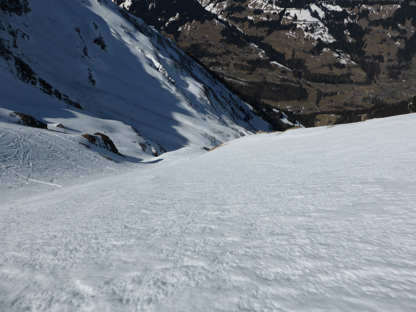 col de la Dent Jaune en traversée