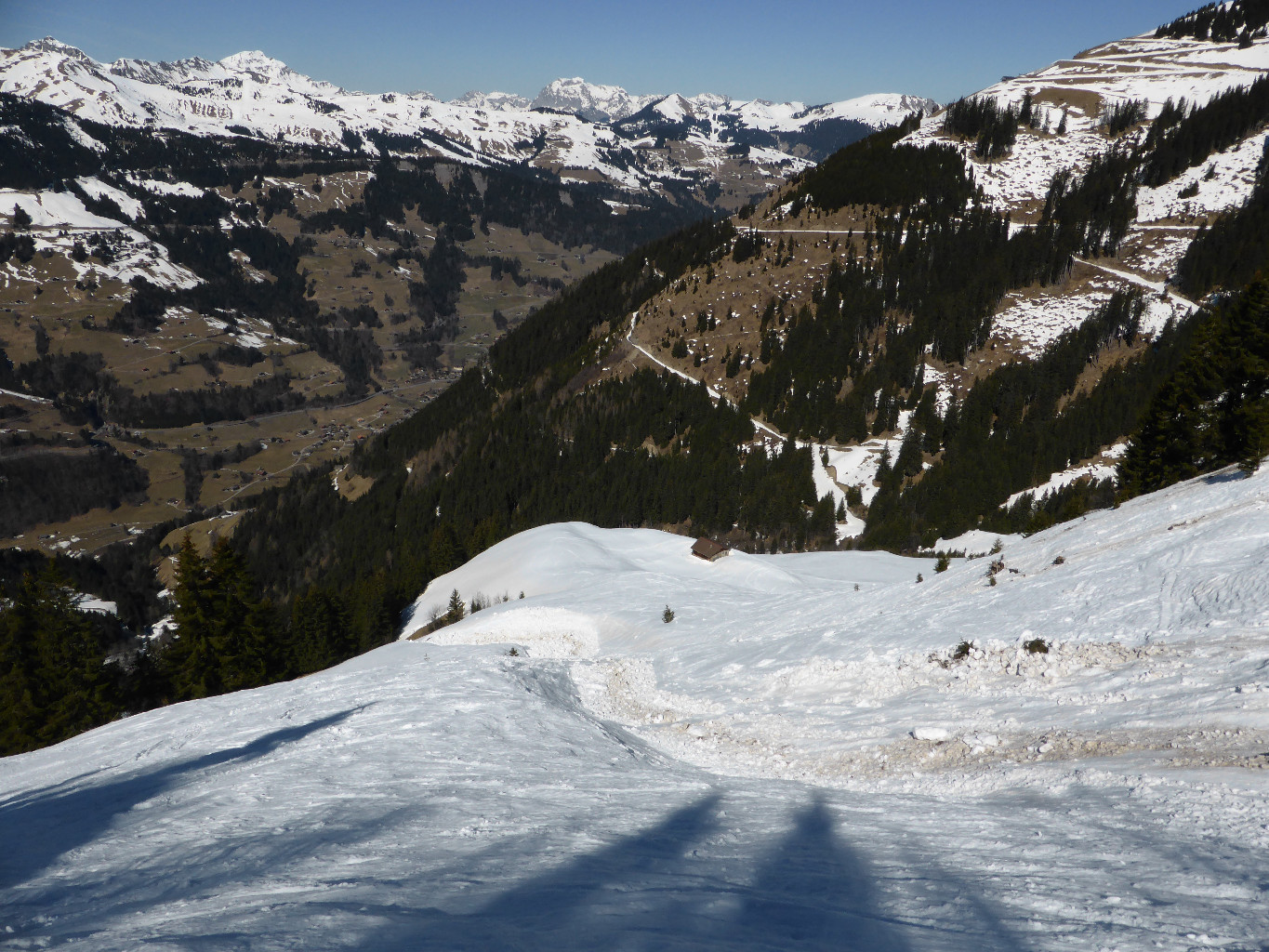 col de la Dent Jaune en traversée