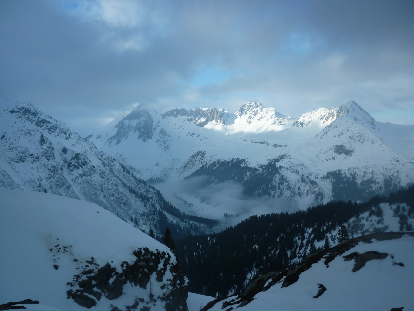 Le stade de ski de randonnée des Contamines se réveille