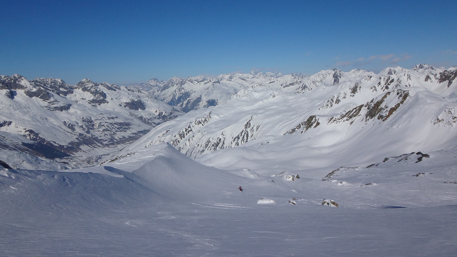 Una pista battuta tutta per noi