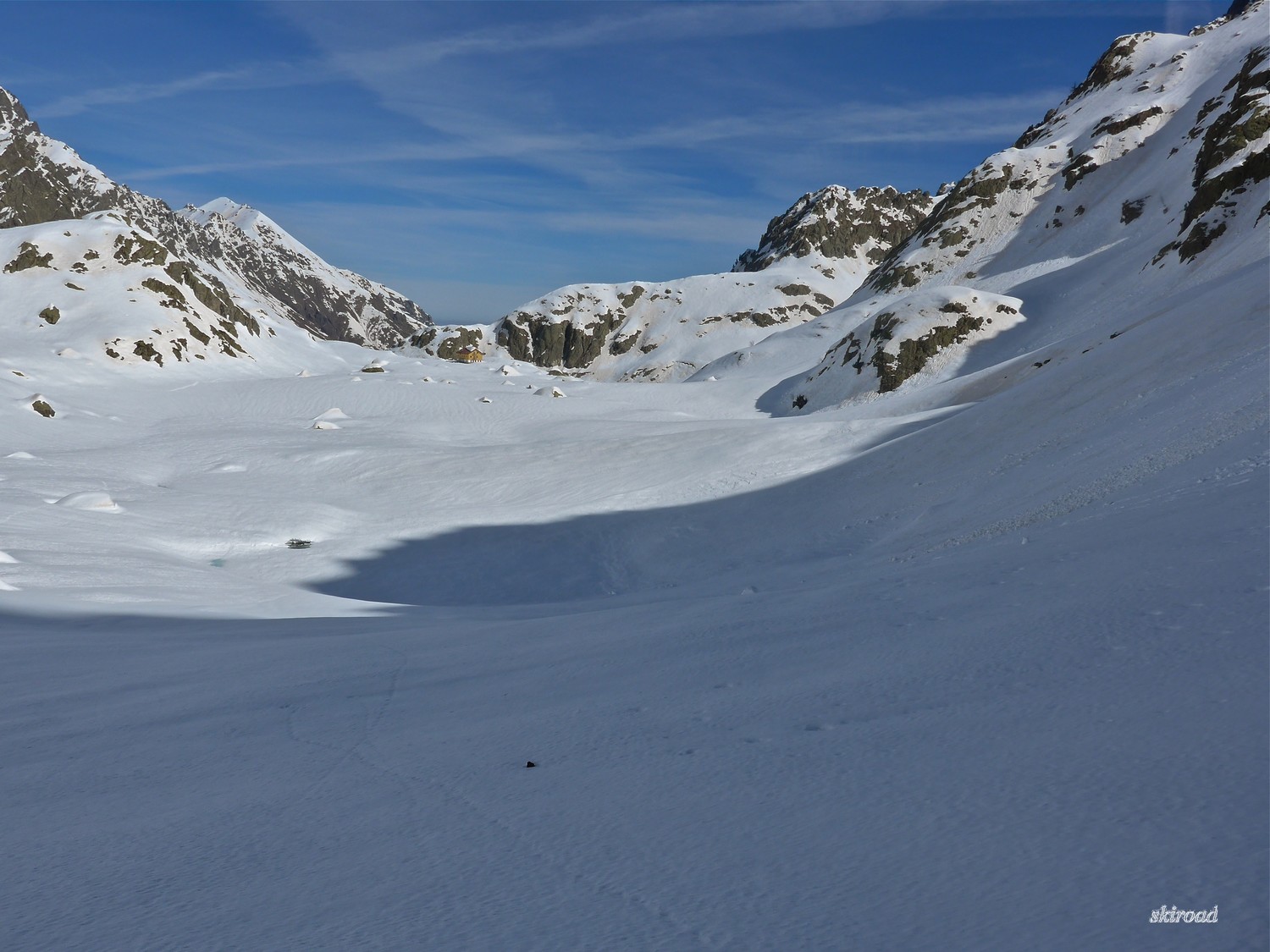 Le Lac Brocan et le Refuge Genova.