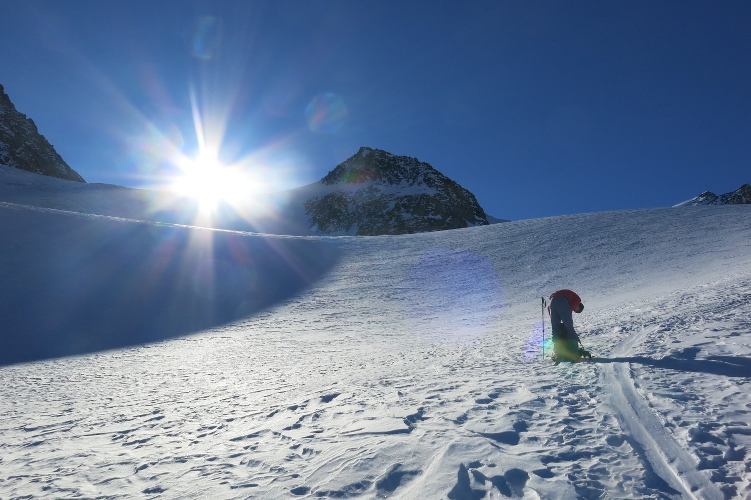 Sur le glacier de Boveire
