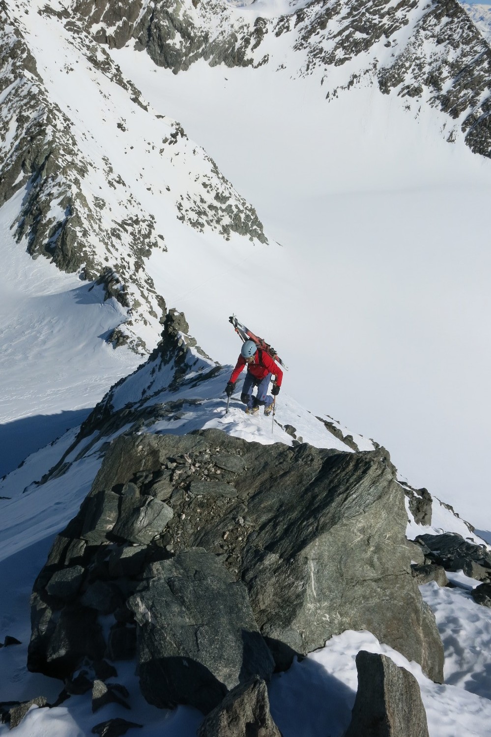 Arête N du combin de Boveire 2