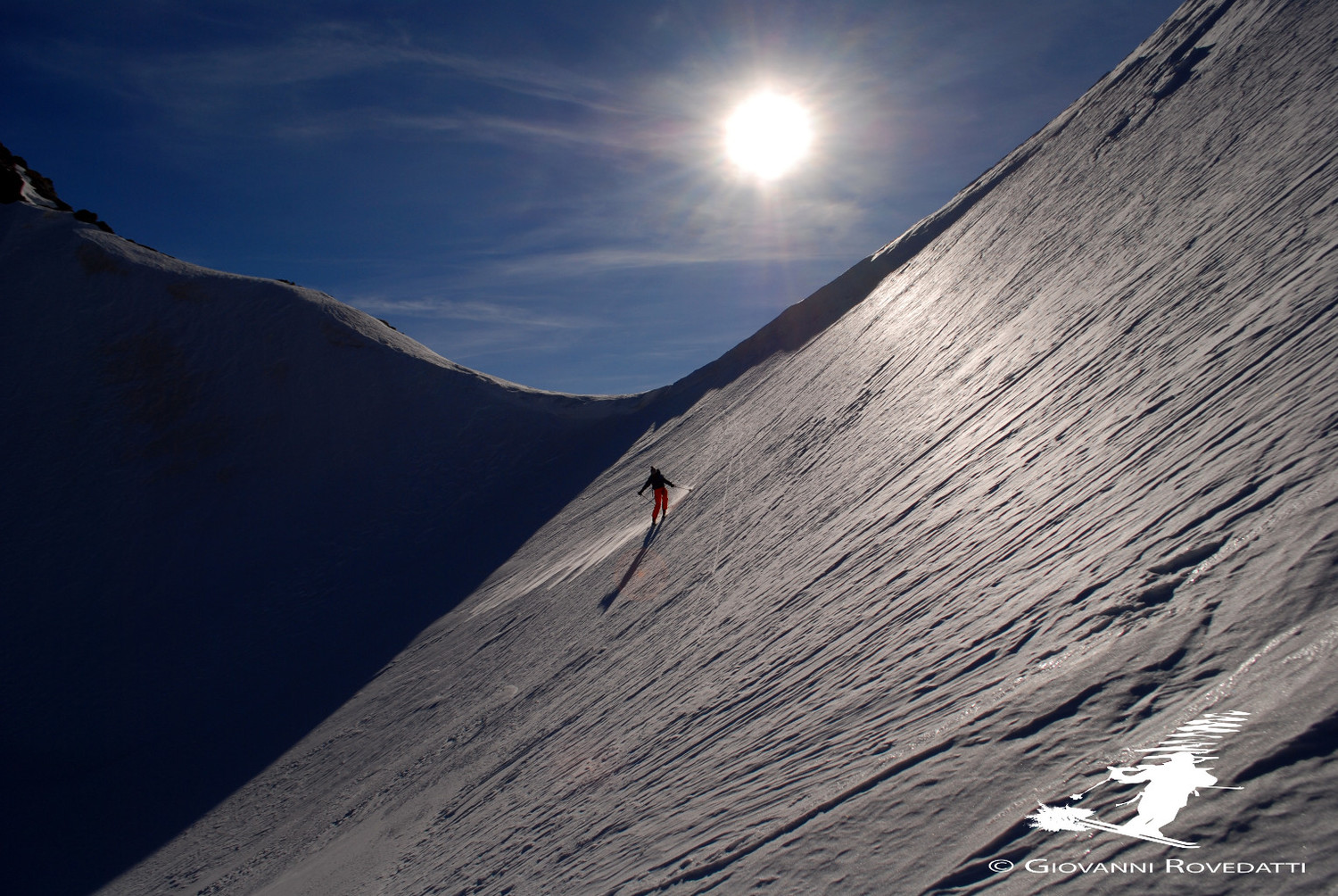 Il Passo della Forcola 2226m versante W (Svizzero)