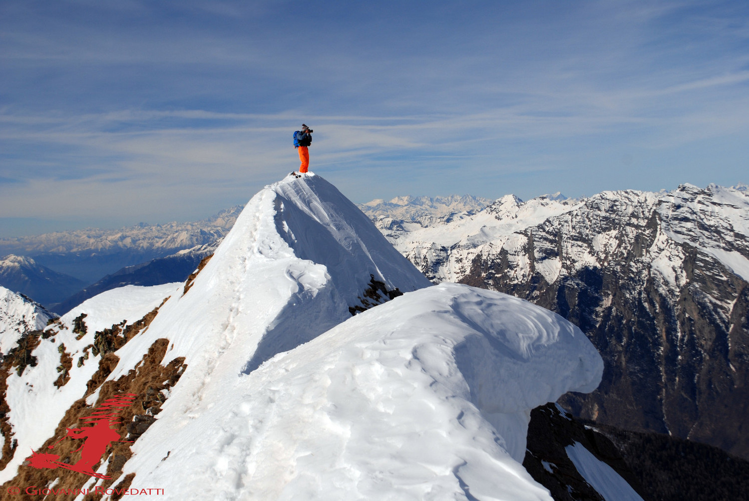 In cima al Piz Padion 2631m