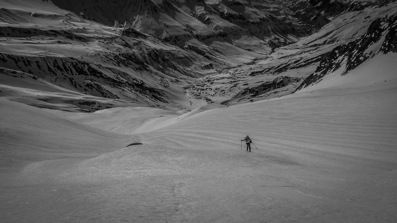1600m de ski pas trop dégueu, belle matinée