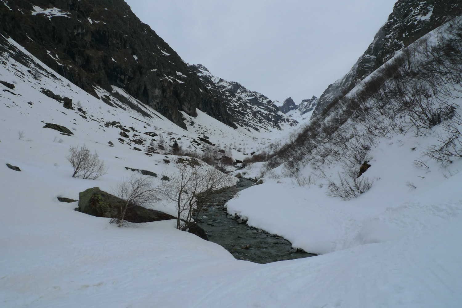 départ du vallon