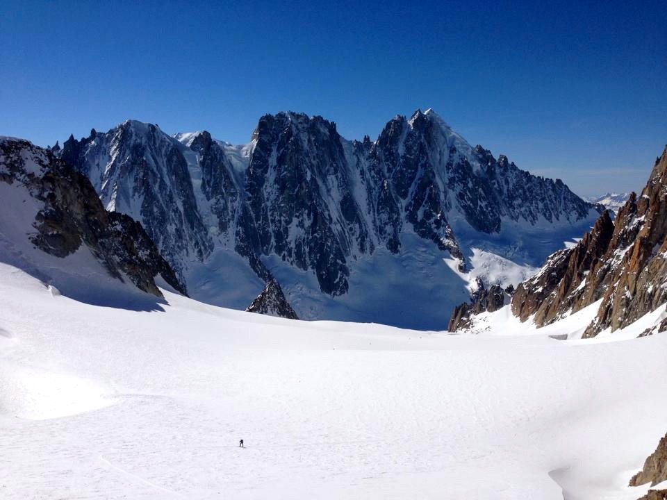 les 3 faces nord (courtes, droites et verte)
