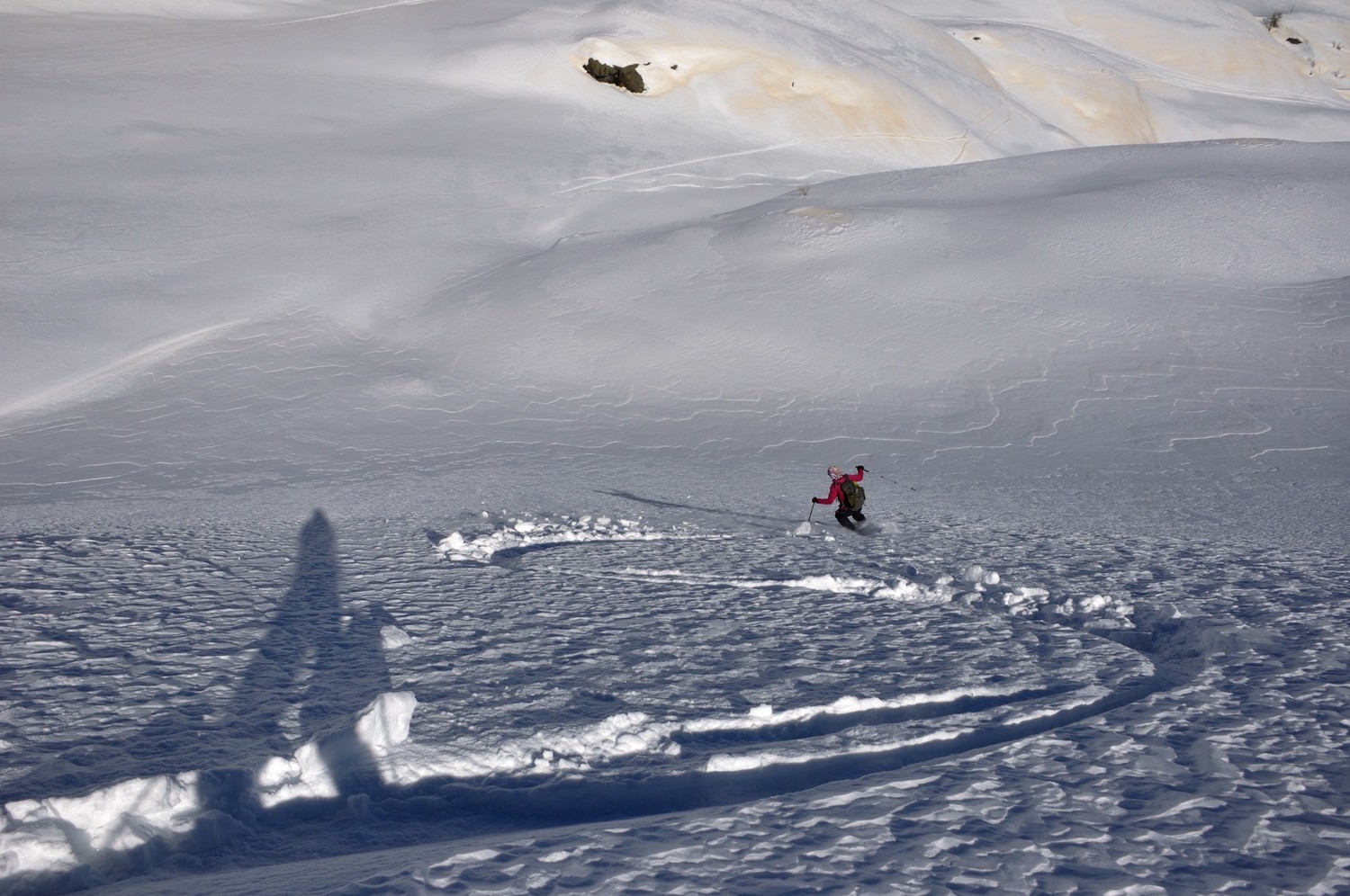 Belles pentes N au dessus de l'Alp Cancian (Poschiavo)