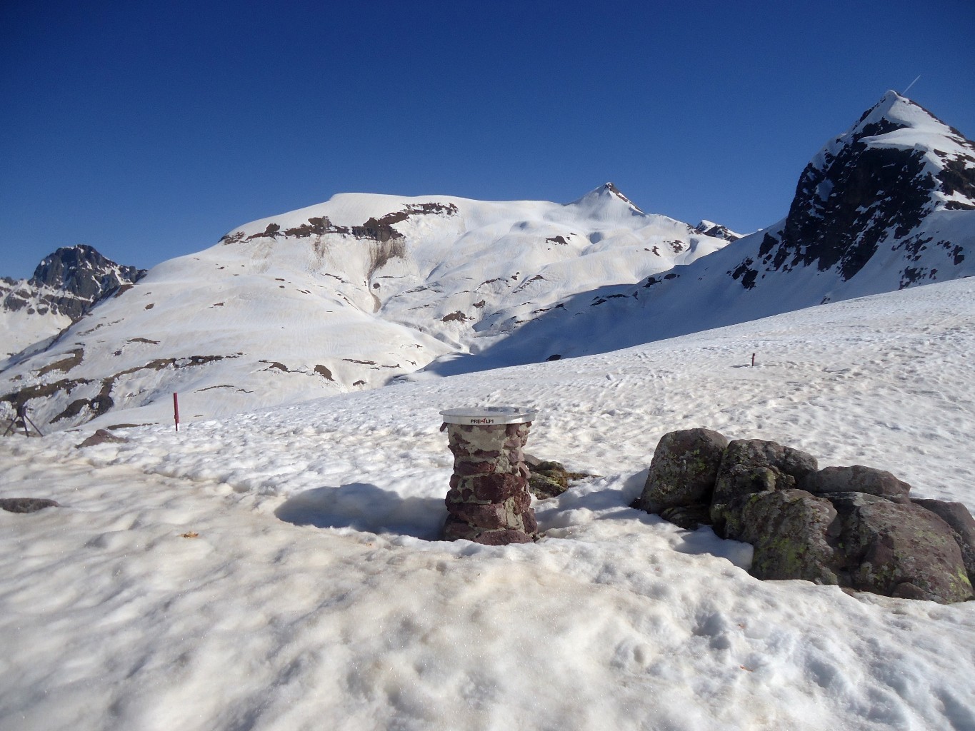 Pizzo Farno: Il Pizzo Farno visto dal passo Laghi Gemelli