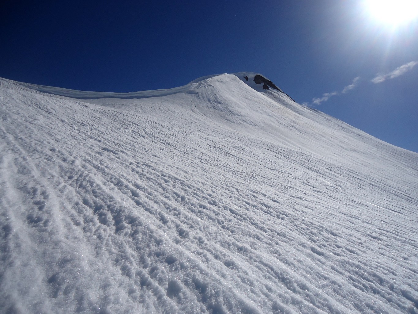 Pizzo Farno: ultimo tratto di salita