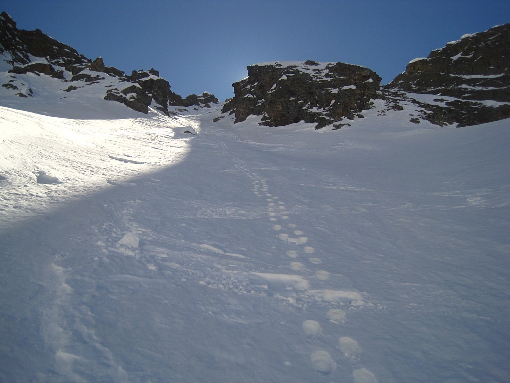 Dans le couloir, bon ski